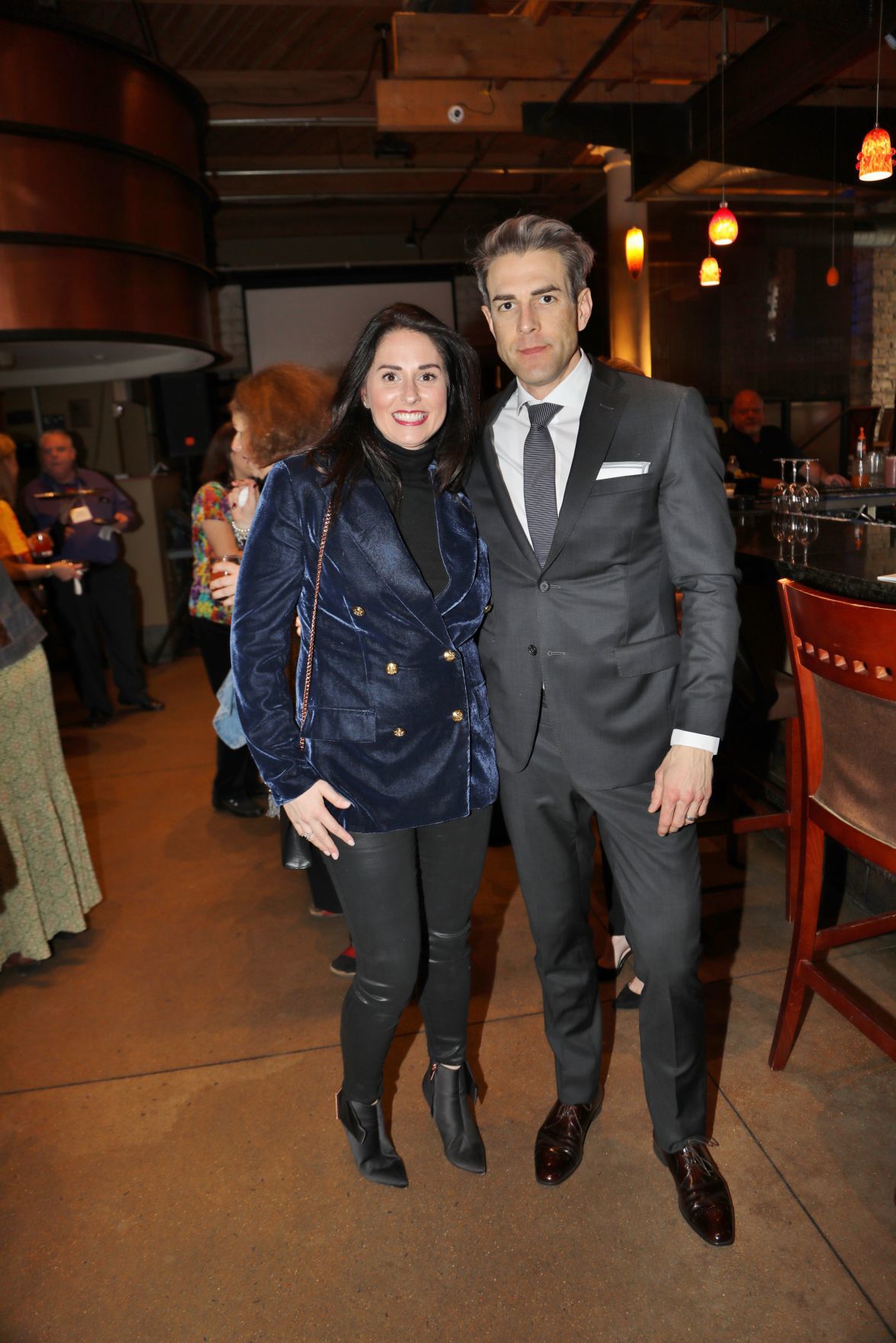 Brittany and Tom Robbins